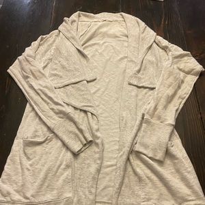 Athleta Womens Wrap Cream Color M